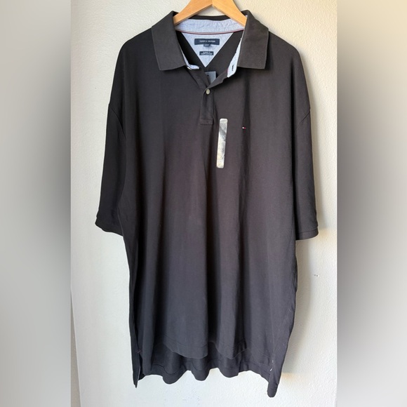 Tommy Hilfiger Classic Fit Ivy Polo Black Mens Size 3XL New with Tags - Picture 1 of 6